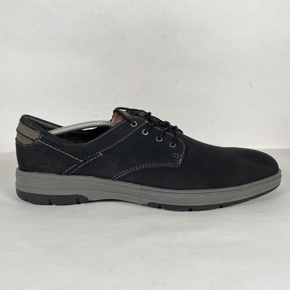 Earth Origins Winstead Oxford Shoes Mens Size 12 M Black Synthetic Lace Up Dress